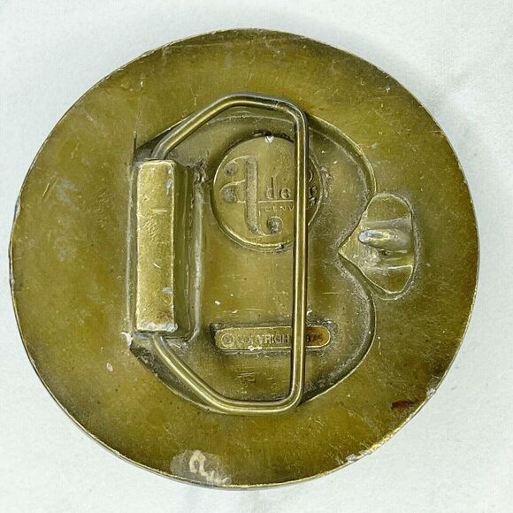 Adezy Vintage 1975 Benevolent Protective Order of Elks BPOE Belt Buckle - Picture 2 of 11